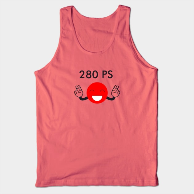 280 PS Japanese Car Gentlemen's Agreement Tank Top by 710Designs